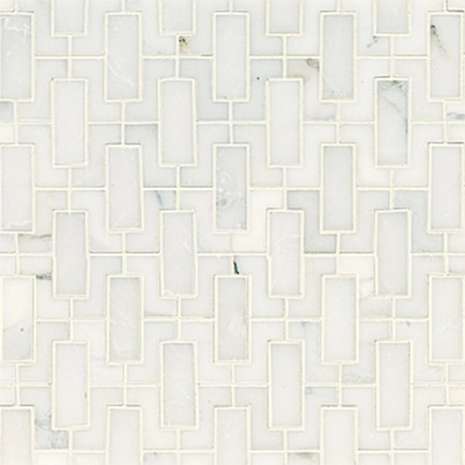Studio Moderne Stone Mosaic 12-3/8X12-9/16 Calacatta Honed