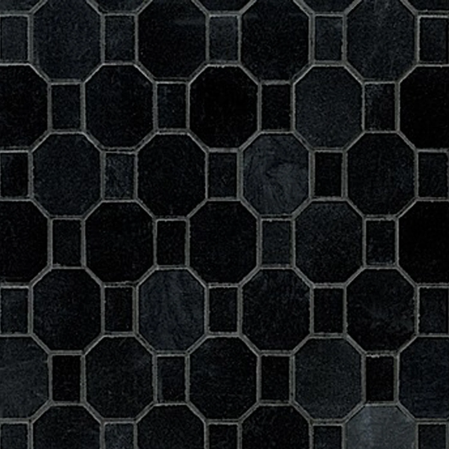 Studio Moderne Stone Mosaic 11-1/2X11-1/8 Noir Polished