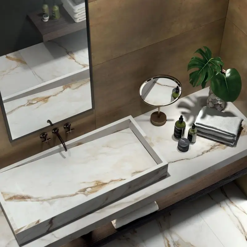 Supreme Evo Porcelain Large Format Field Tile 24X48 Antique White Polished - Image 2