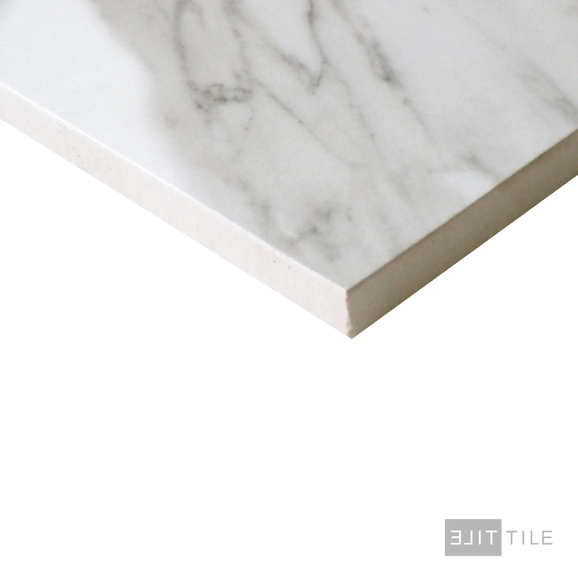 Tele Di Marmo Reloaded Porcelain Large Format Field Tile 24X48 Calacatta Polished - Image 4