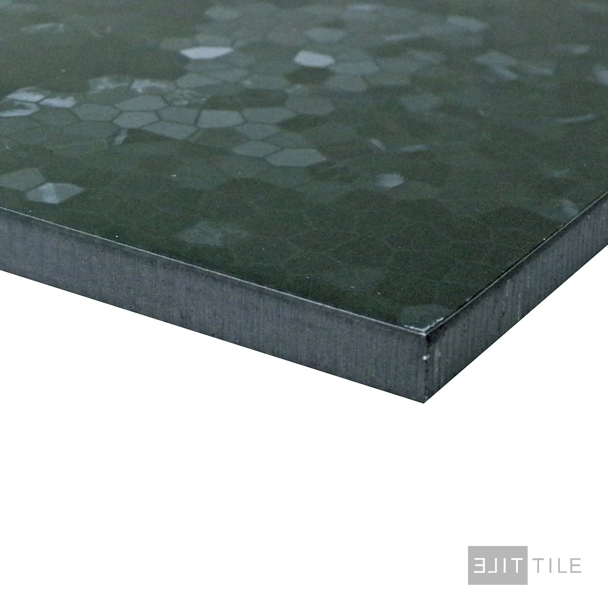 Tele Di Marmo Revolution Porcelain Large Format Decorative Field 24X48 Calacatta Black Polished - Image 4