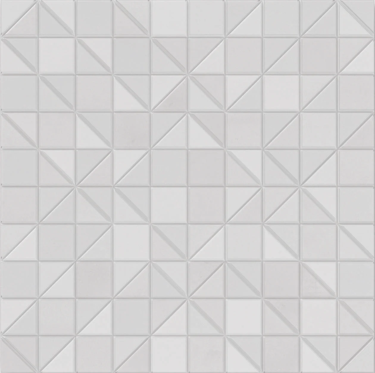 Tesserae Like Matte 11X11 Blanc