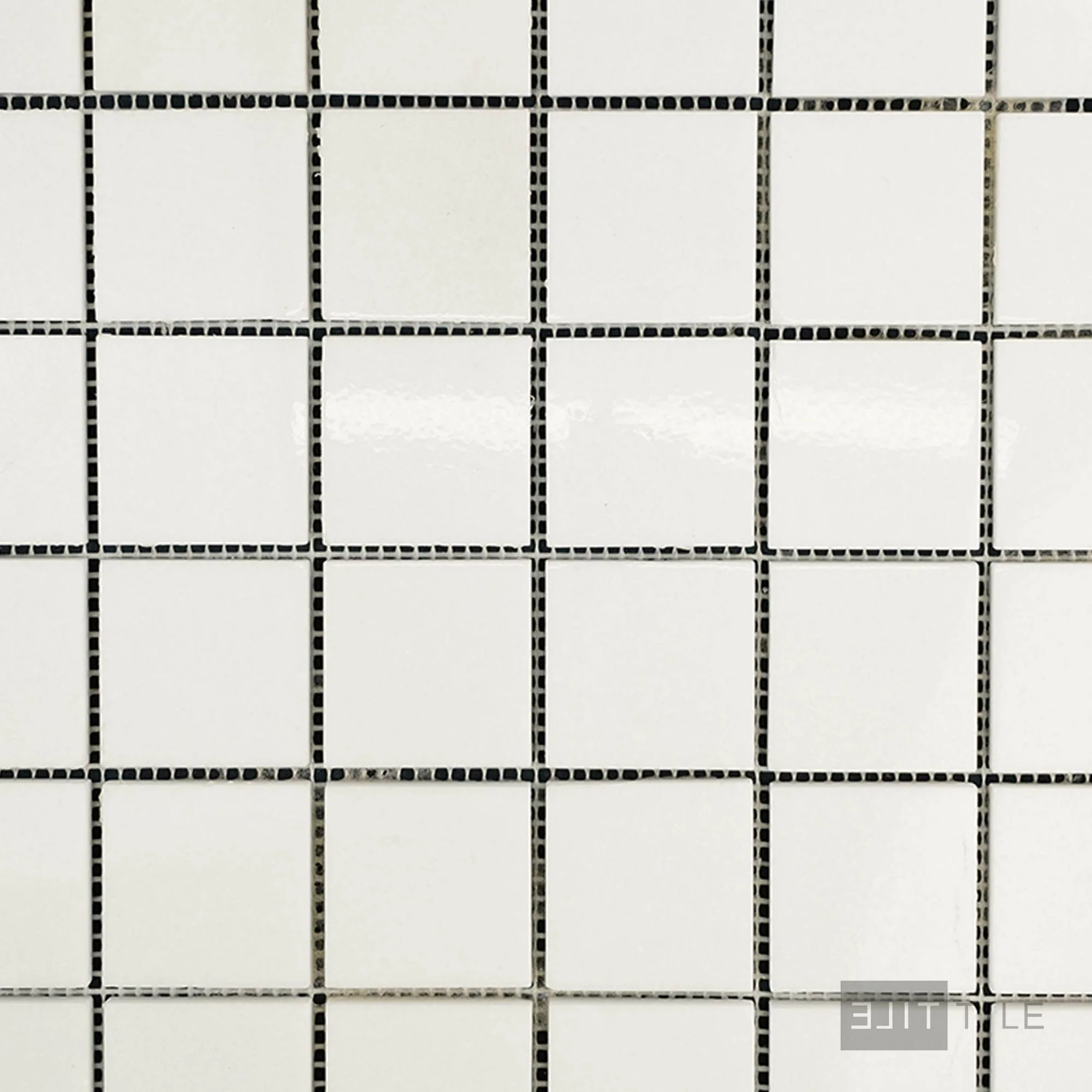 Thassos White Marble 2" Square Polished Mosaic