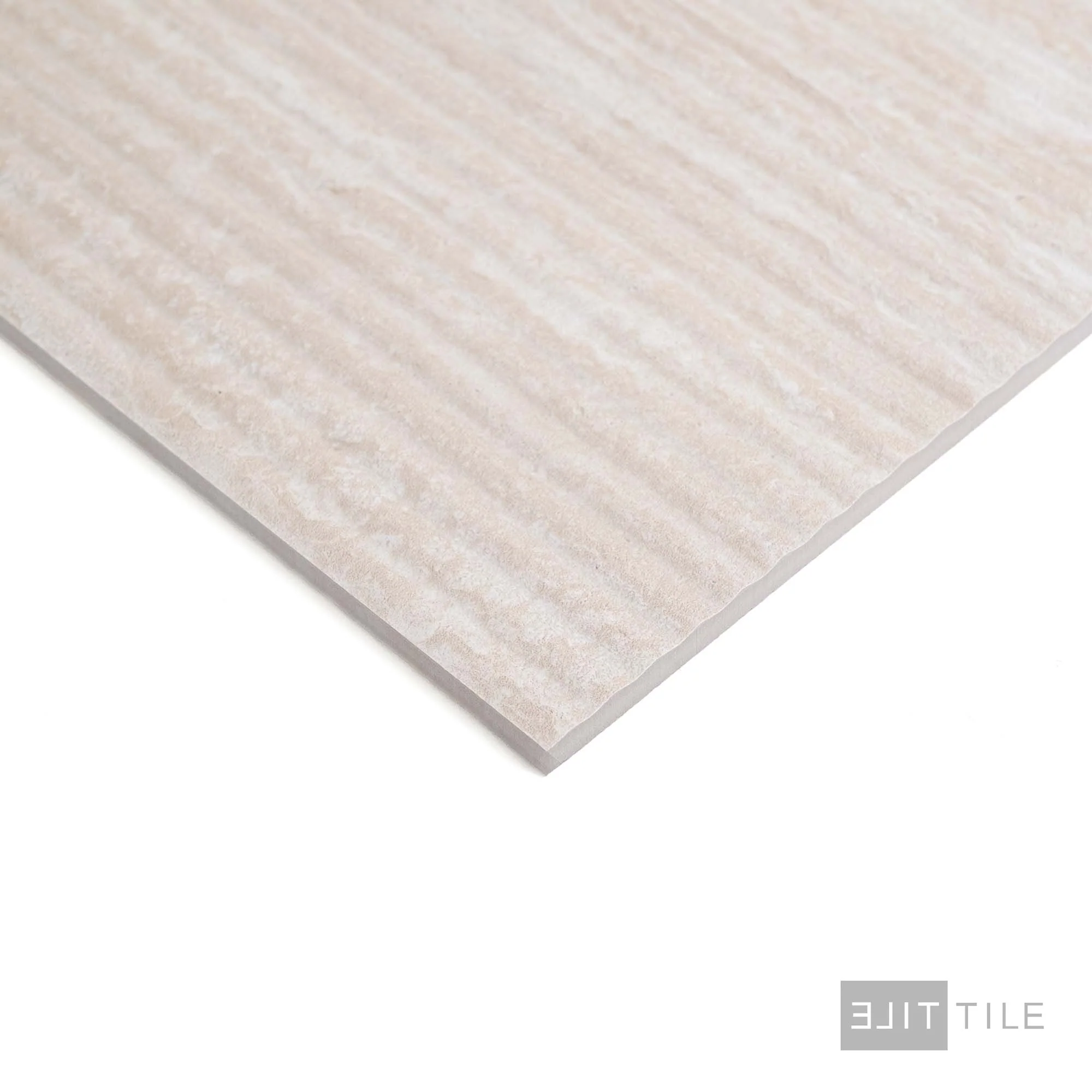 Travertine Veincut Canetto 3D 24X48 Bianco Matte - Image 4