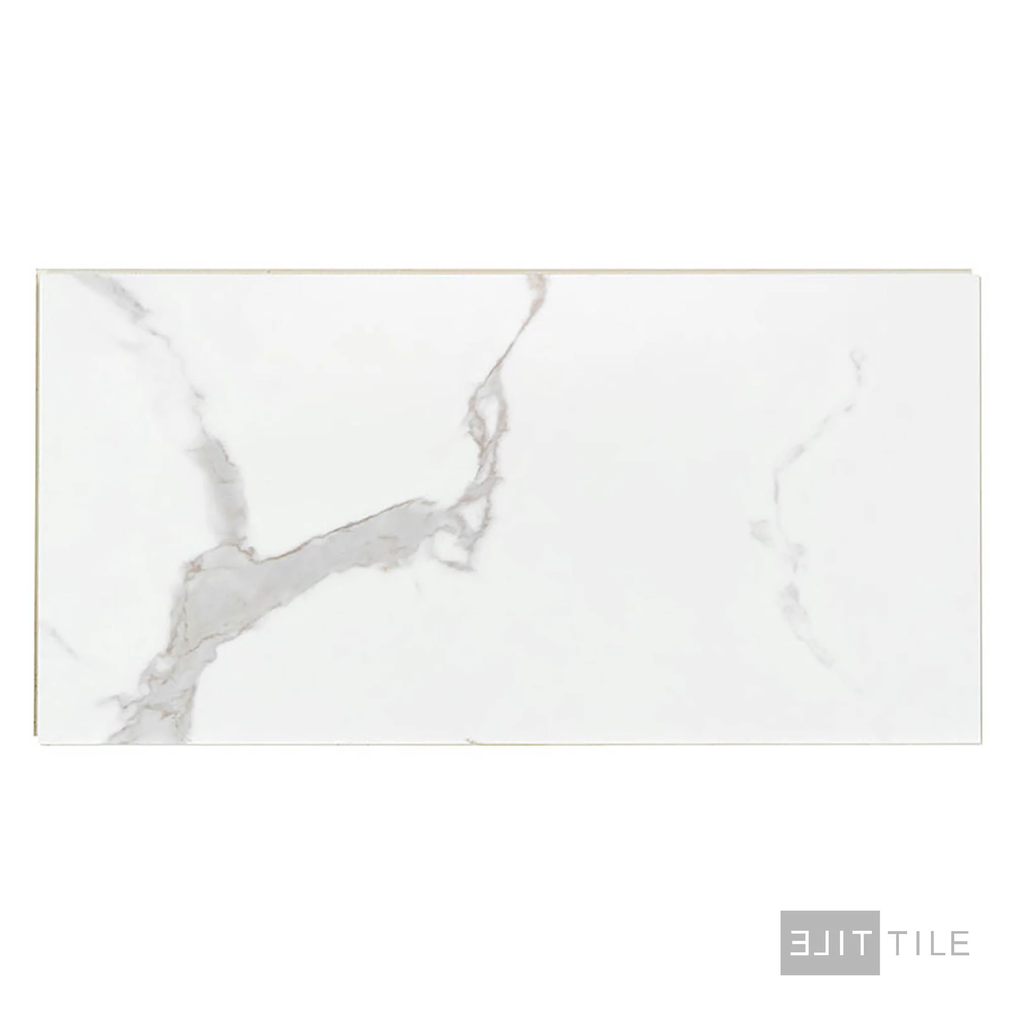 Trecento Calacatta Marbello 12X24 Low Gloss Luxury Vinyl Plank - Image 3