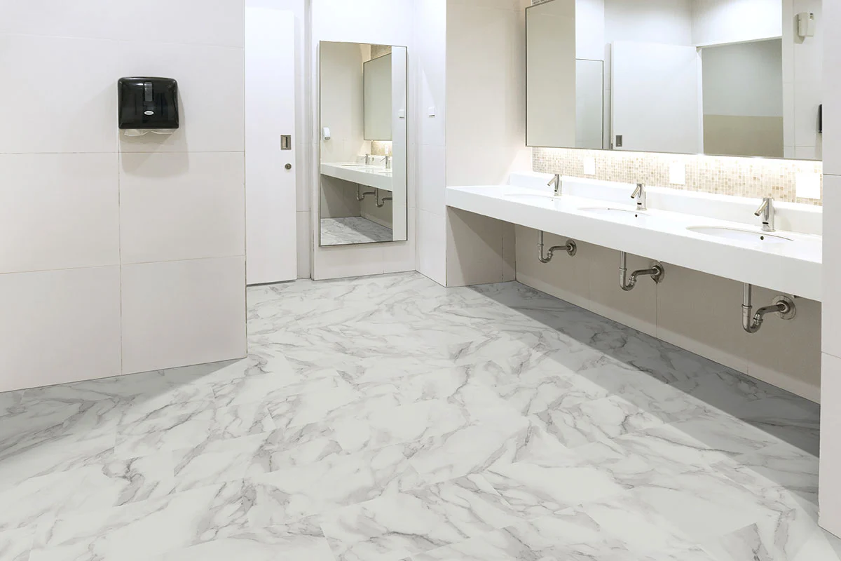 Trecento Calacatta Venosa Gold 12X24 Low Gloss Luxury Vinyl Plank - Image 6