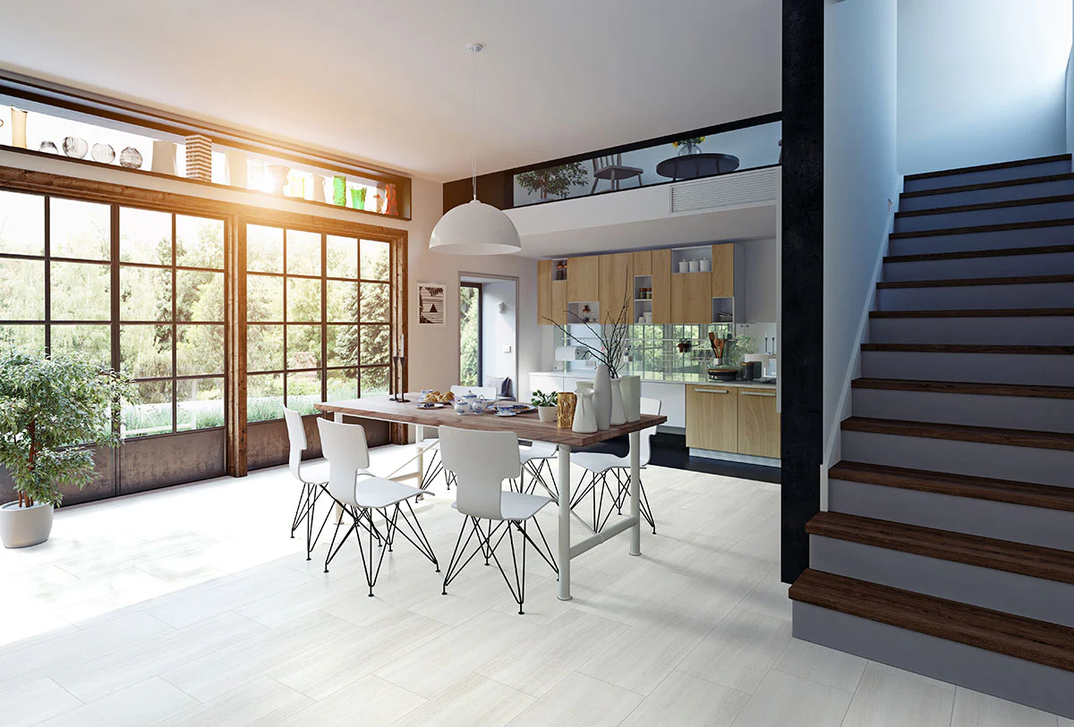 Trecento White Ocean 12X24 Low Gloss Luxury Vinyl Plank - Image 5