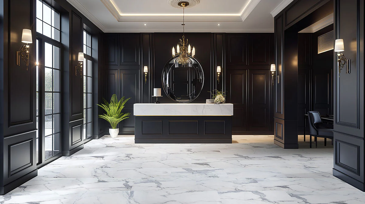Trecento XL Calacatta Legend 18X36 Low Gloss Luxury Vinyl Plank - Image 2