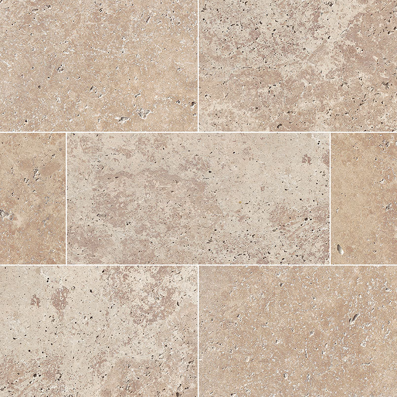 Tuscany Travertine Tile 12X24 Walnut