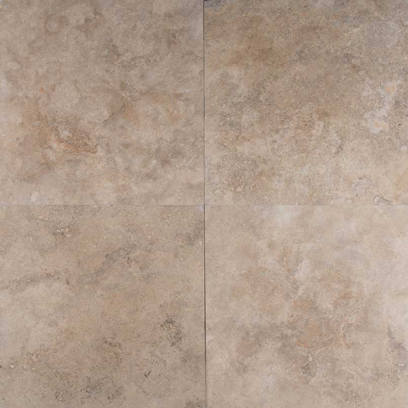 Tuscany Travertine Tile 18X18 Walnut