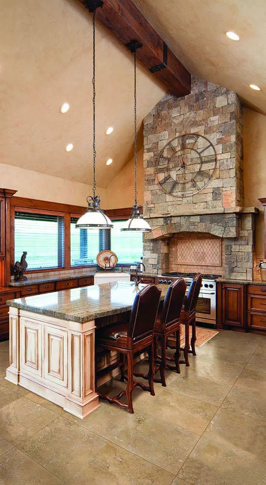 Tuscany Travertine Tile 18X18 Walnut - Image 2