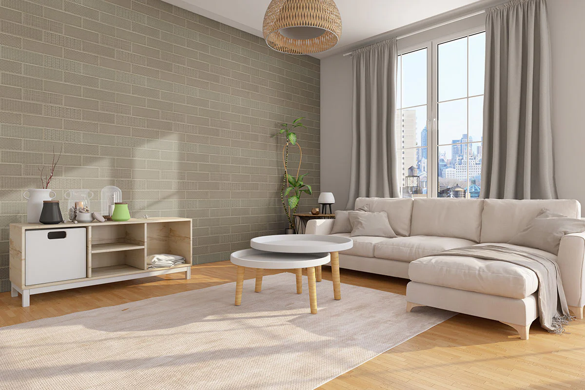 Urbano 3D Mix 4X12 Wam Concrete Glossy - Image 3