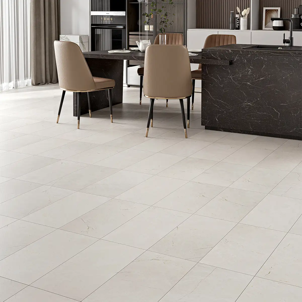 Vanilla Classic Honed Marble 12X24 Vanilla Honed - Image 2