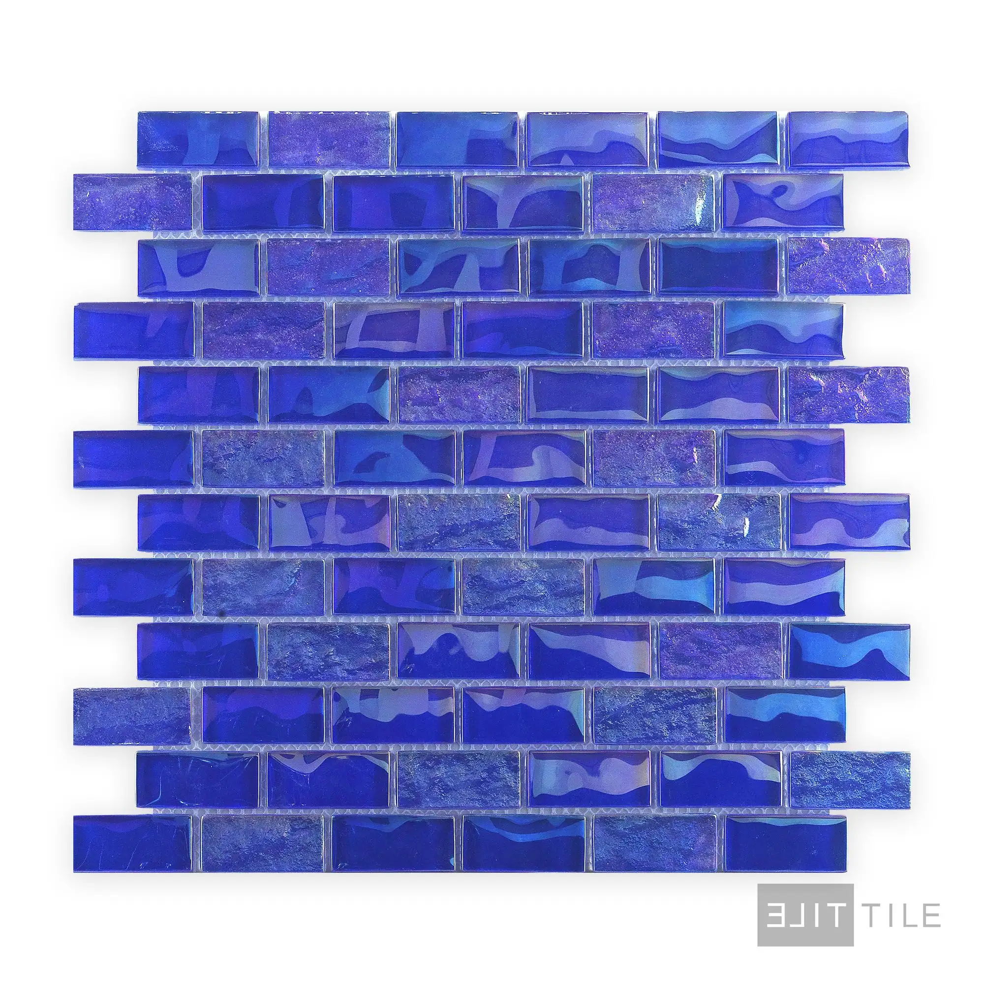 Vidrofina Iridescent 1X2 Glass Cobalt Blue - Image 2