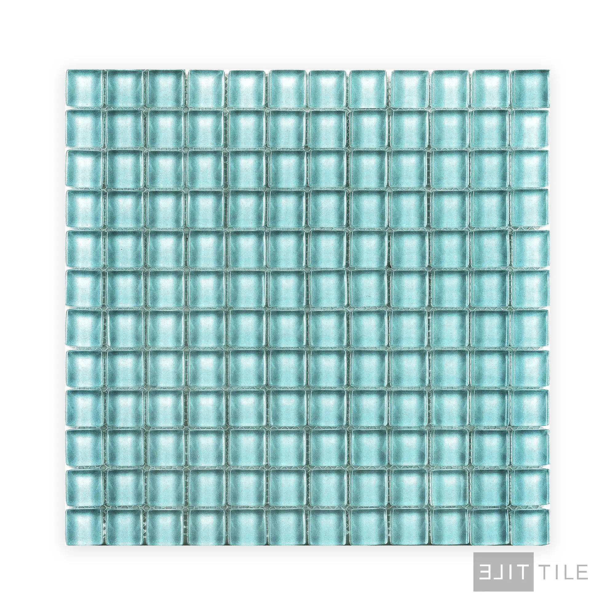 Vidrofina Clear Glass 1X1 Glass Larimar Green - Image 2