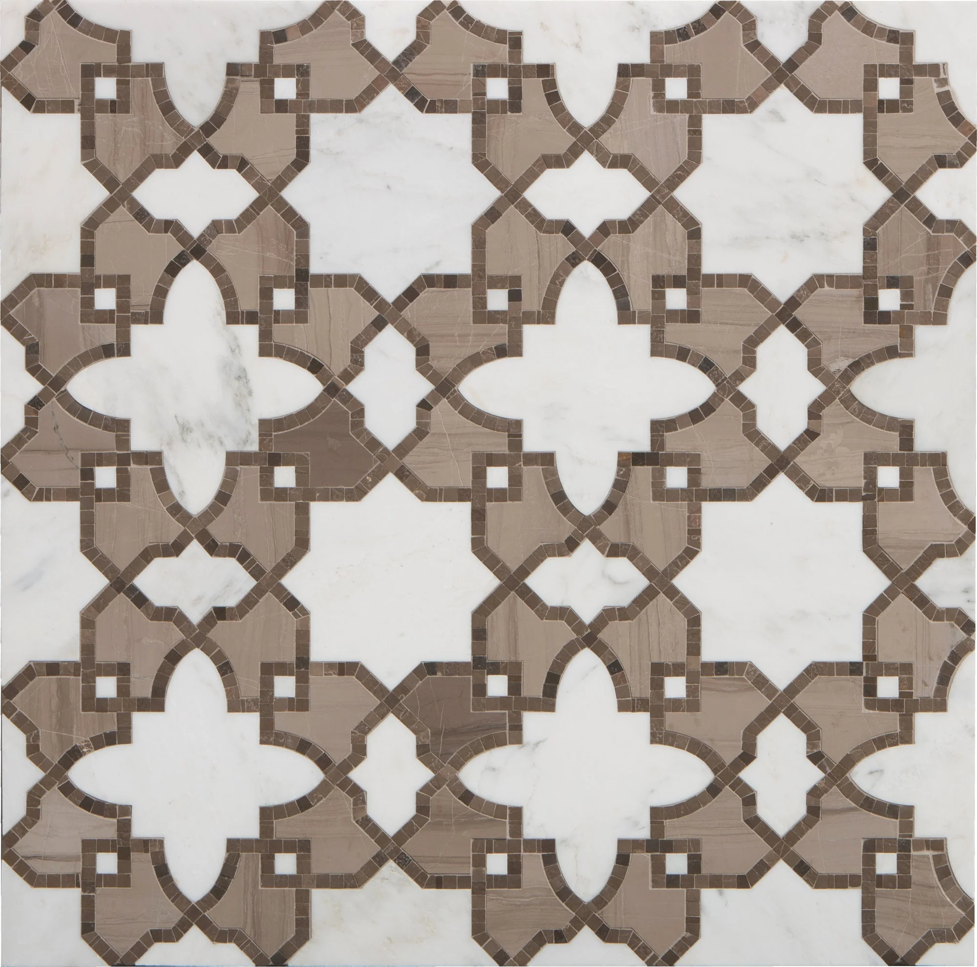 Villa D Oro Mosaic 10-15/16X11 Cafe Brushed