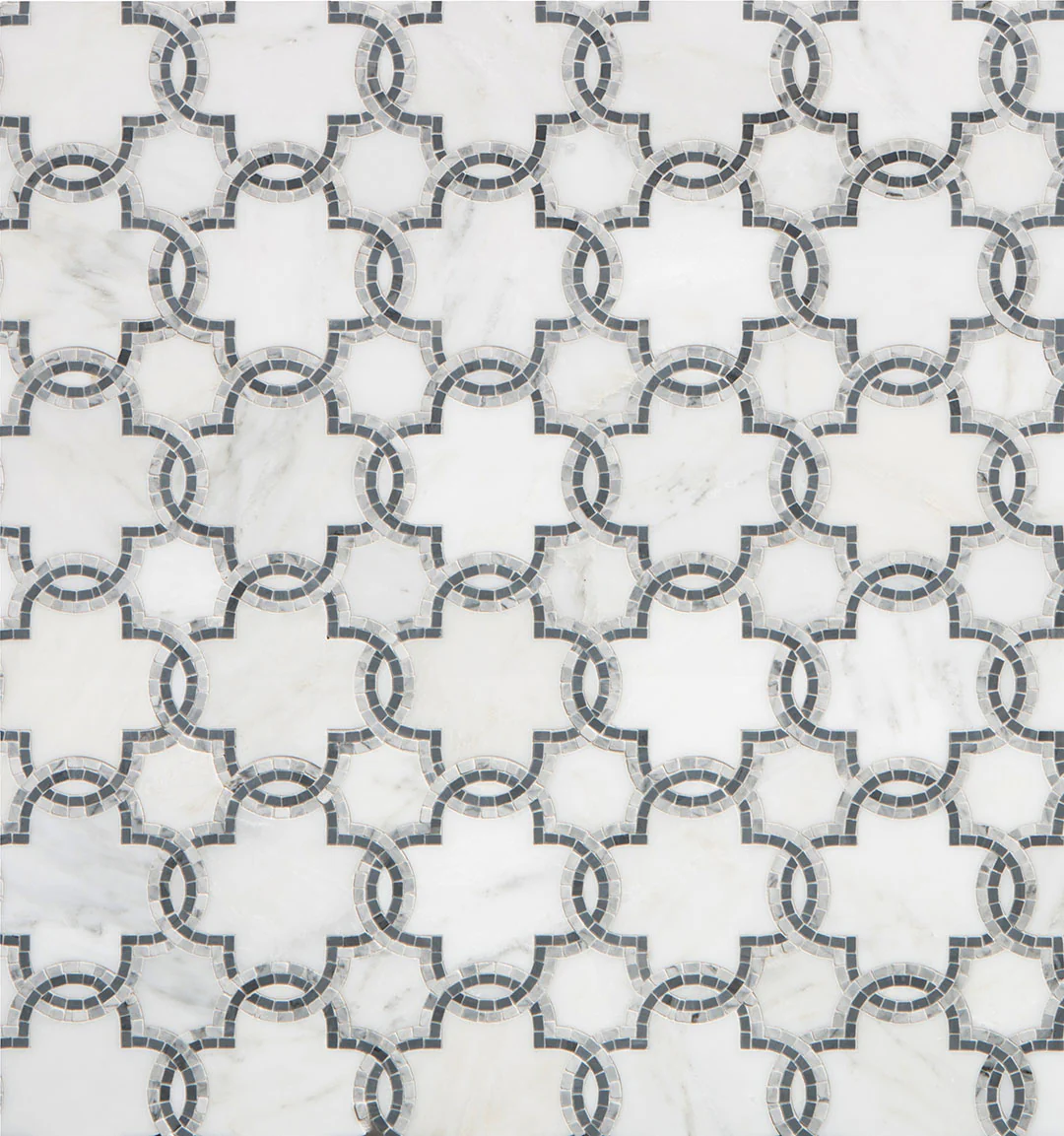 Villa D Oro Mosaic 9-1/2X9-1/2 Grigio Polished