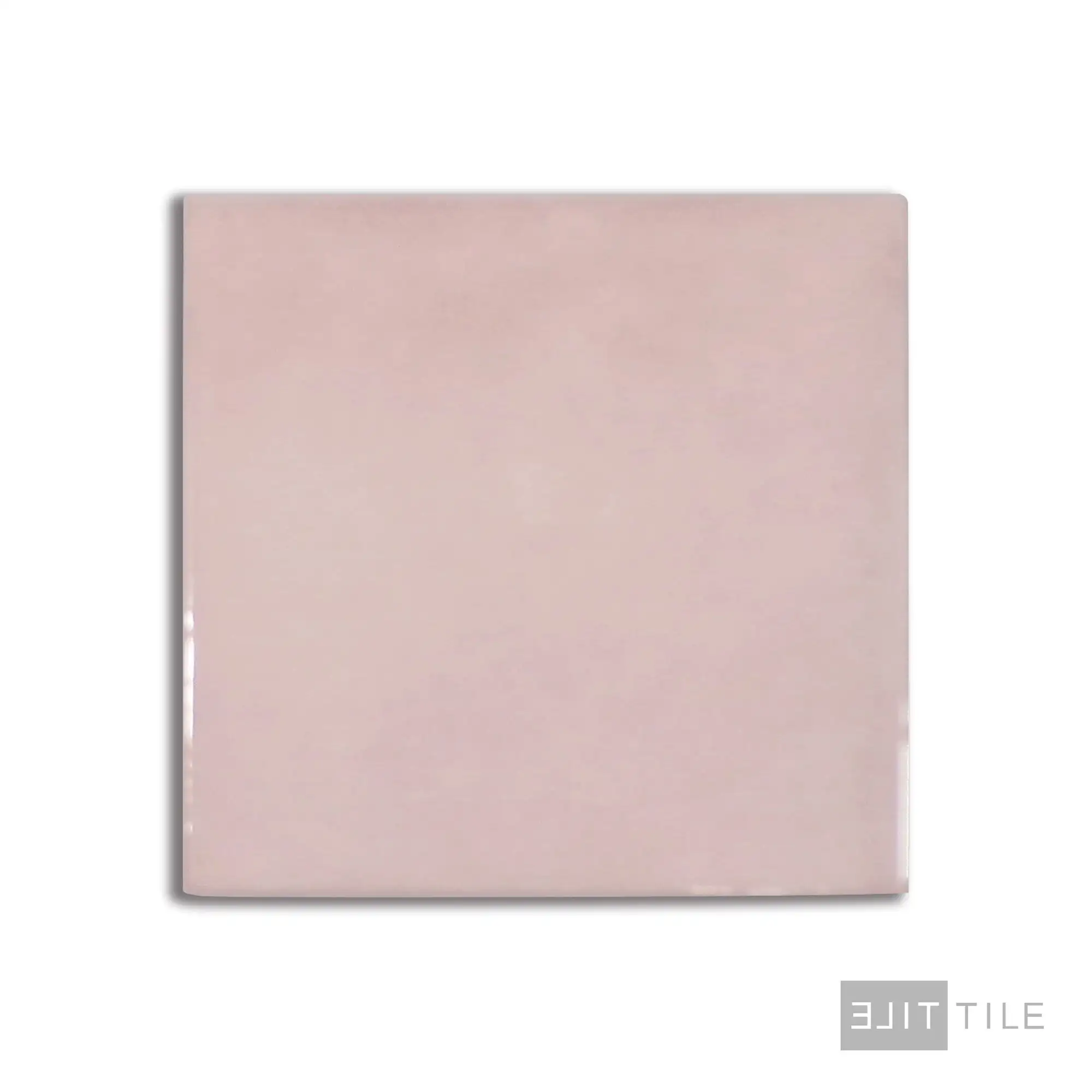 Village Ceramic Field Tile 5X5 Rose Gold Glossy - Image 3