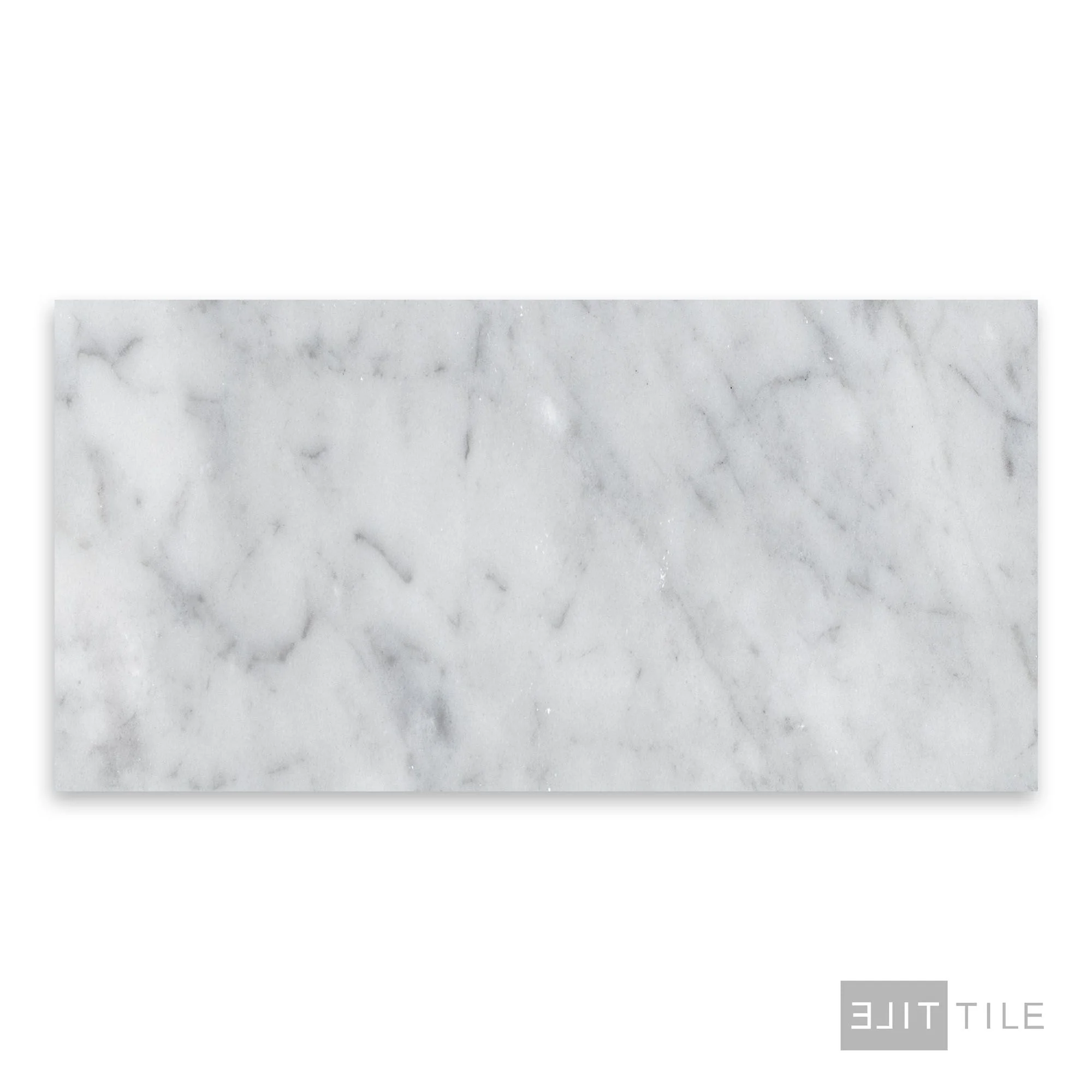 White Carrara Marble 4X8 Honed - Image 2