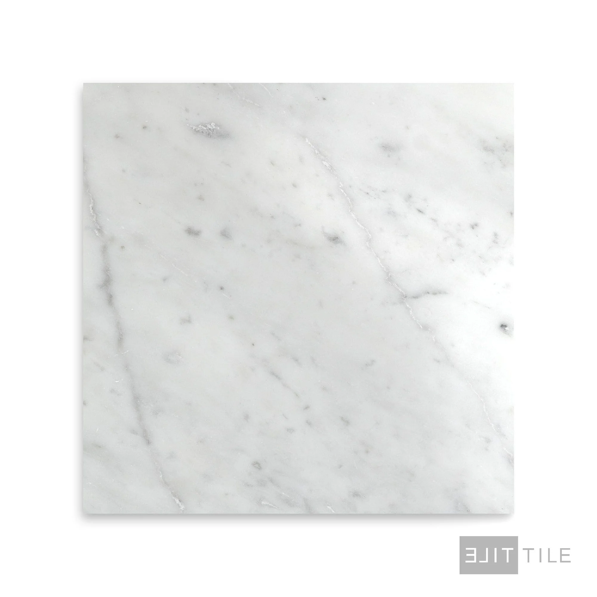 White Carrara Marble 12X12 Polished - Image 2