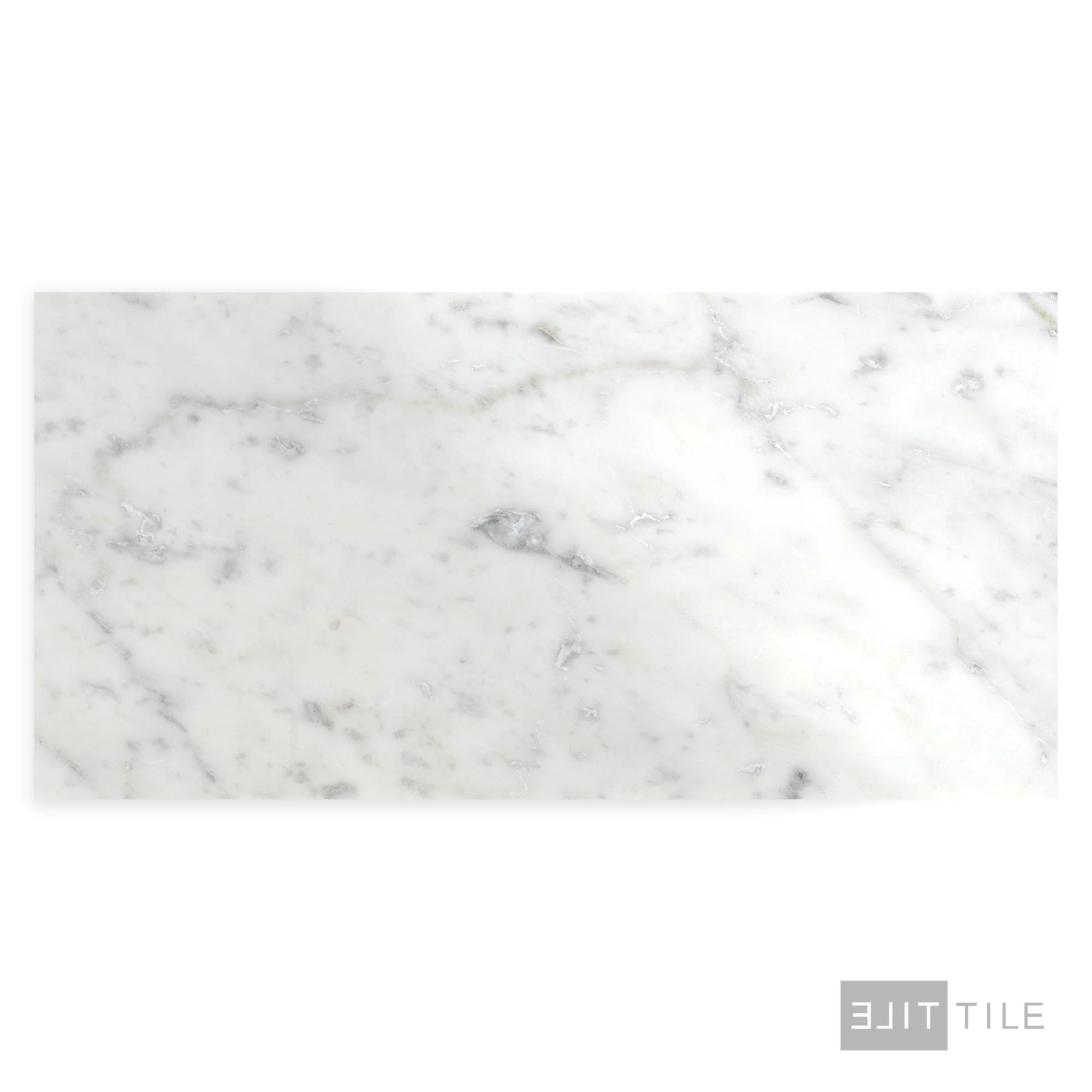 White Carrara Marble 6X12 Polished - Image 2