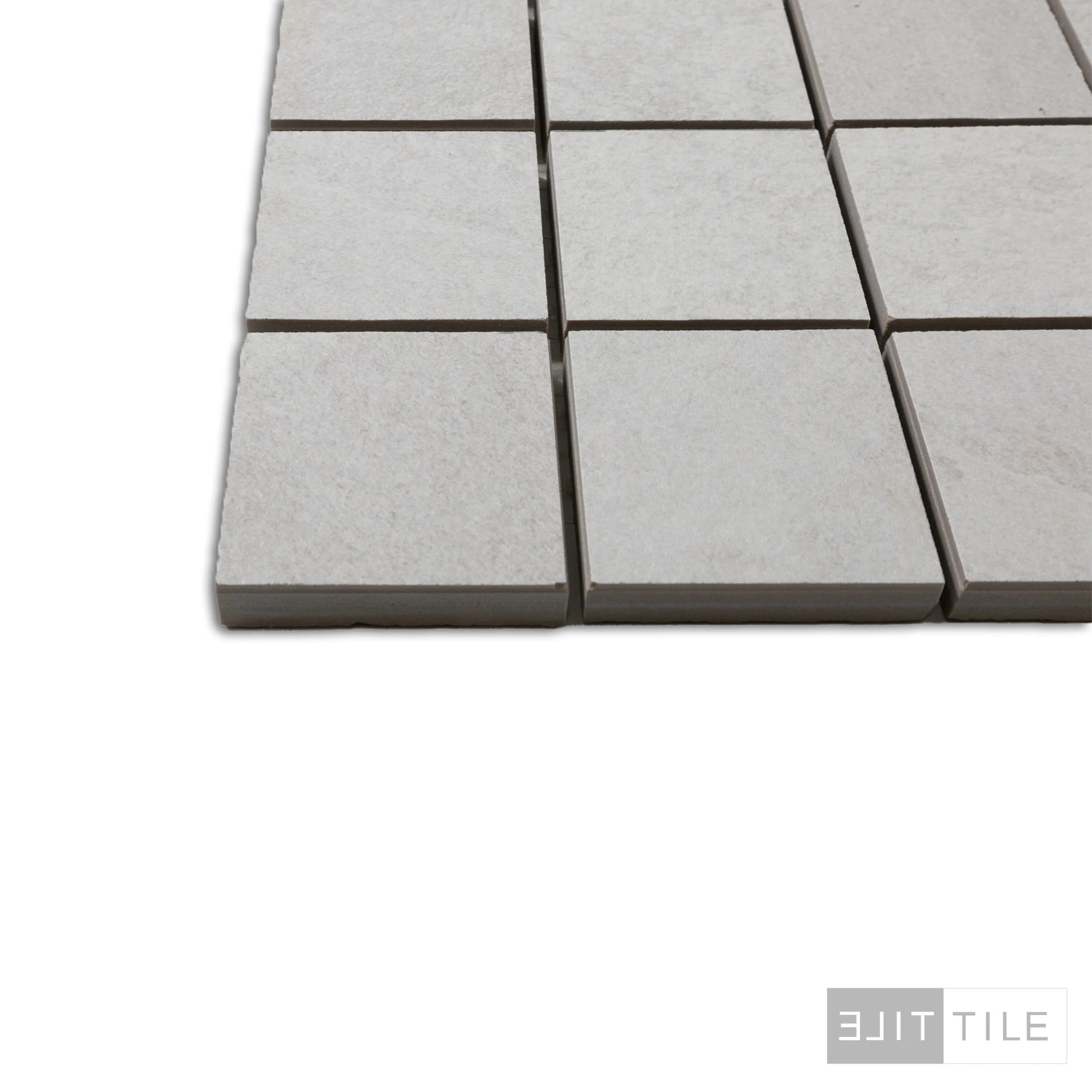 Hurricane Mosaic Matte 12X12 White - Image 3
