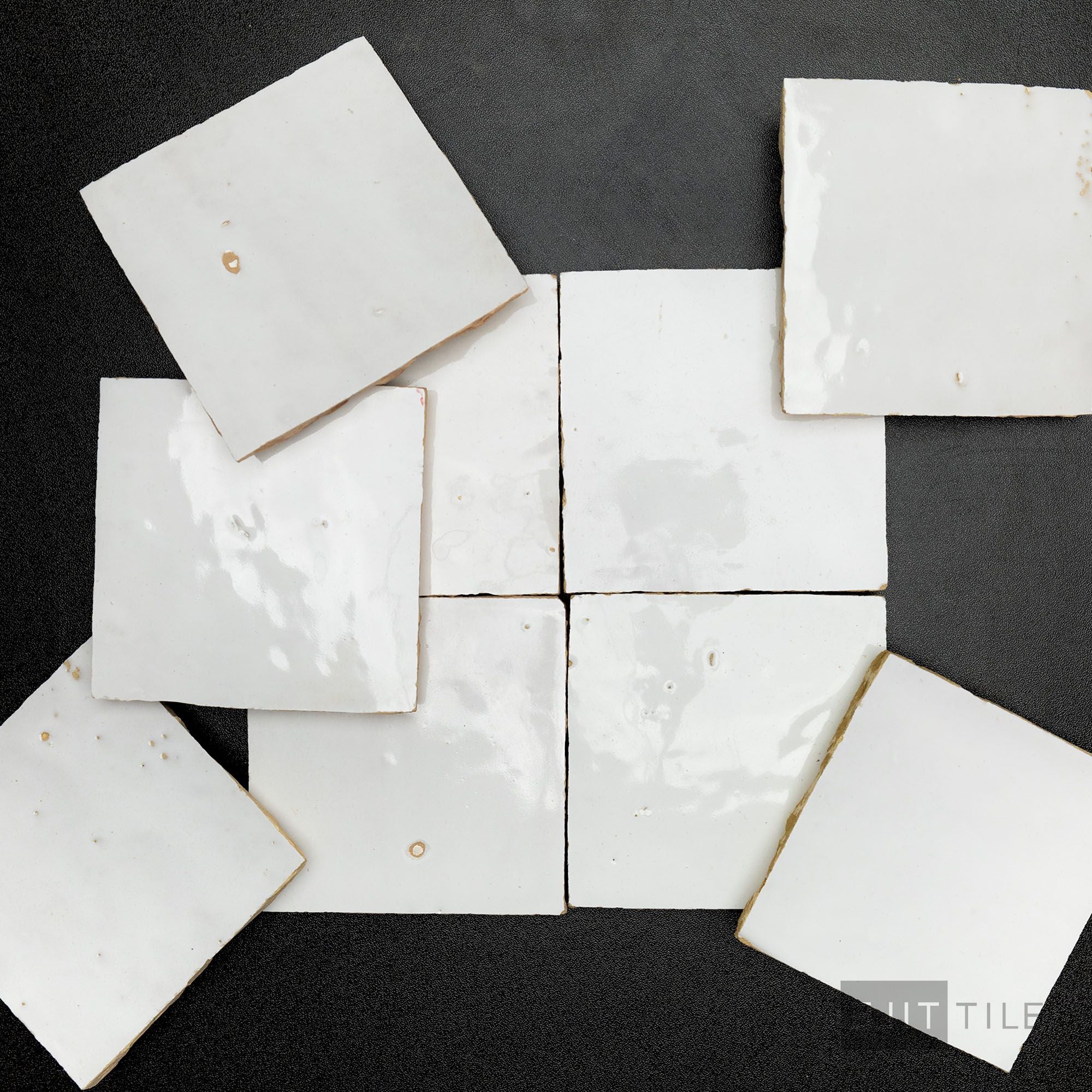 Zellige Classique Gloss 4X4 Atlas White - Image 4