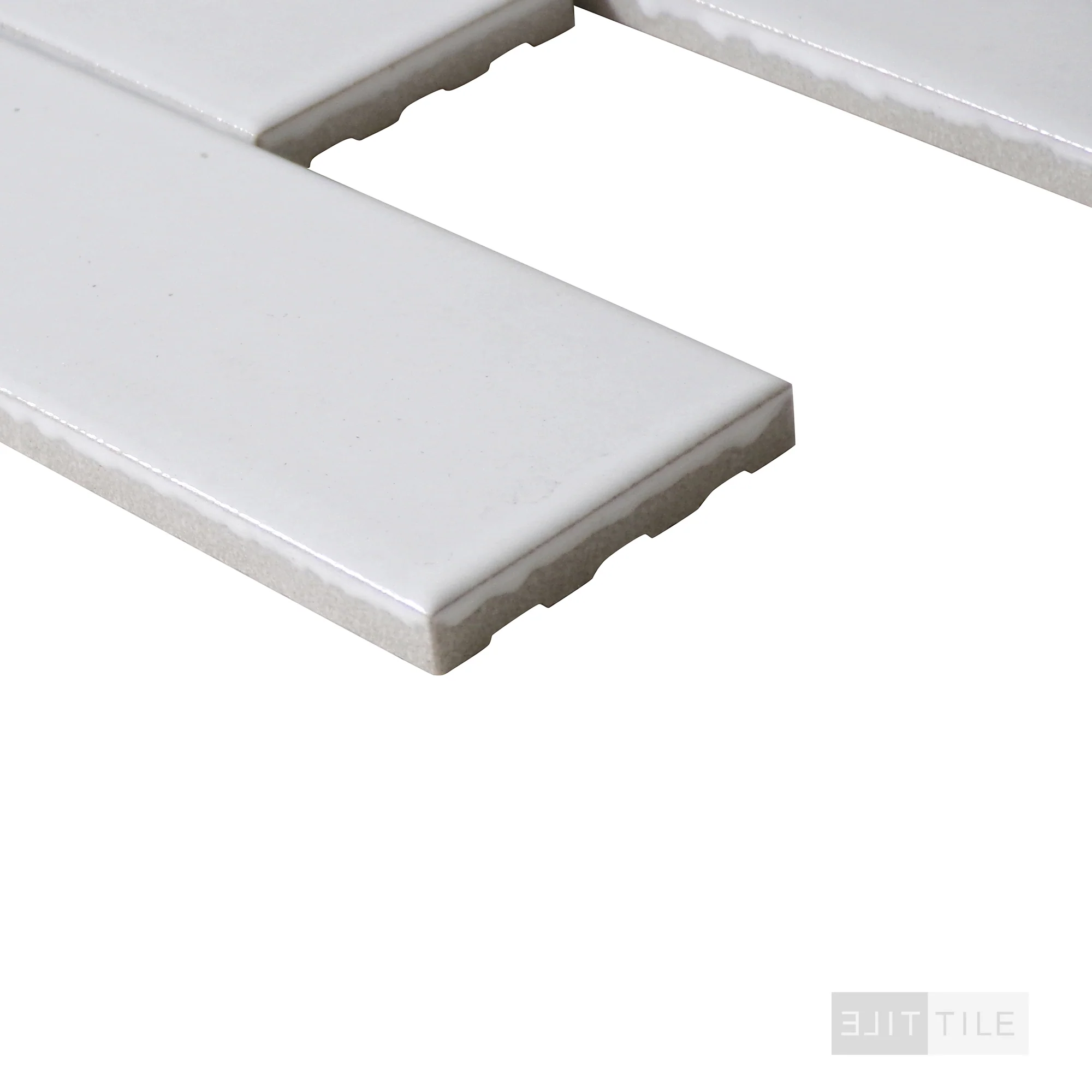 Zenia 2X6 Glazed Porcelain Mosaic 11-1/2X11-1/4 Milky Way Gloss - Image 3