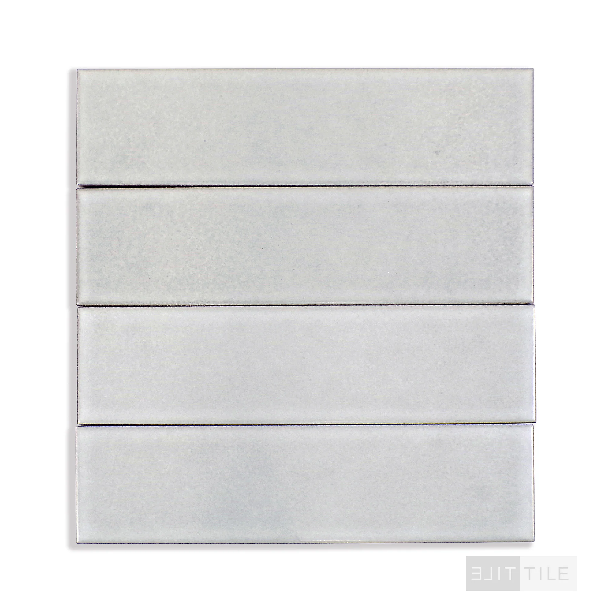 Zenia Glazed Porcelain Field Tile 2-1/2X9 Moon Matte - Image 3